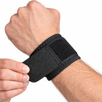 Atletiskt handledsstöd med flexibelt stöd för träning