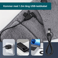 Bärbar midje- och handvärmare med jämn värmespridning