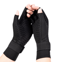 Kompressionshandskar med justerbar spännrem – 2-pack