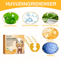 Rynkutjämnande plåster för näsa och läppar – 10-pack