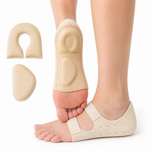 Andningsbart hälskydd med mjuk vaddering (2-pack)