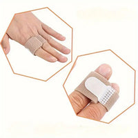 Återanvändbara tåstöd och fingerband för stabilisering – 5-pack