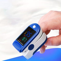 Bärbar fingertoppspulsoximeter med digital display