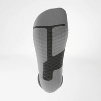 Undersidan av Ski Performance-strumpan med Relief Sole, antracit modell