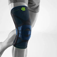 Bauerfeind Sports Knee Support knästöd i svart och marinblått