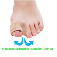 Mjuk tåseparerare mot hallux valgus – 2-pack