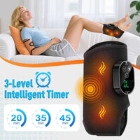 Fot- och ankelvärmare med värme och vibrationsmassage
