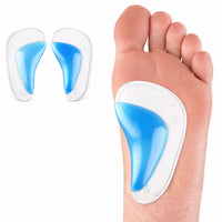 Hålfotsstöd mot pronation – mjukt stöd för hälen (2-pack)