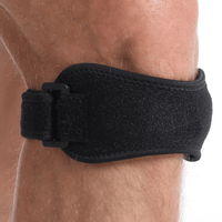 Justerbart patellaband för hoppar- och schlatterknä
