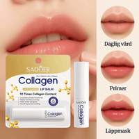 Återfuktande kollagen läppbalsam med naturlig glans