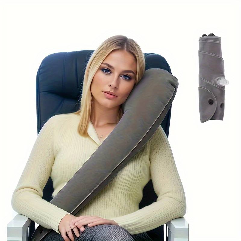 Ergonomisk resenackkudde med nackstöd för avkoppling