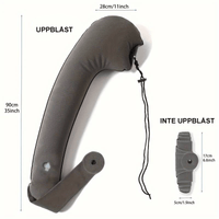 Ergonomisk resenackkudde med nackstöd för avkoppling