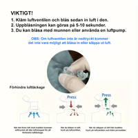Ergonomisk resenackkudde med nackstöd för avkoppling