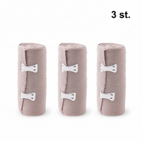 Elastiskt kompressionsbandage med spännen – 3-pack, 4,5 m