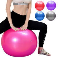 Pilates- och yogaboll 65 cm för balans och bålträning