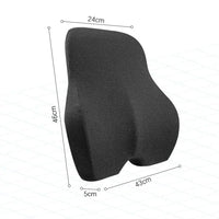 Ergonomisk ryggstödskudde för ländryggsstöd