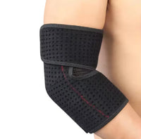 Stabiliserande armbågsstöd med kompression