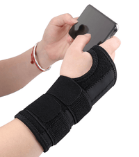 Stabilt handledsbandage med skenor för stöd och avlastning