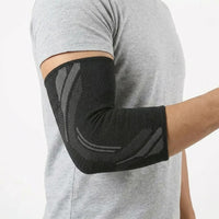 Justerbart tennisarmbågsstöd med riktad kompression