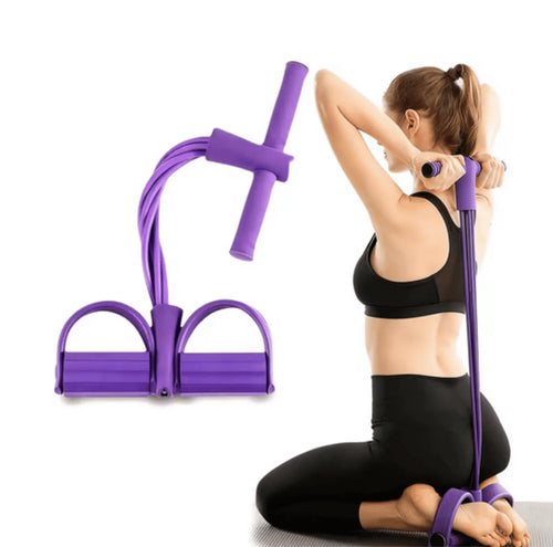 Yoga- och pilatesband för stretching och rehabilitering